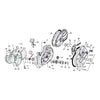 Pinion shaft (right side) crankcase rollers, +.0010" - 55-57 Big Twin; 57-76 Sportster (NU)