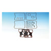 James, rocker cover gasket kit. Evo B.T. Cork - 84-91 Evo Big Twin (NU)