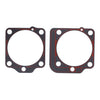 James, cylinder base gasket set FR/RR. .031" Foamet - 48-62 Panhead (NU)