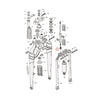 ACORN NUT LOWER SPRING ROD - 88-06 FXSTS; 97-09 FLSTS(NU)