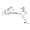 OUTER BRAKE CABLE, FRONT - 30-52 ALL 45"; 30-48 61"/74-80 B.T.