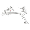 INNER CLUTCH/BRAKE CABLE, FRONT - 28-52 45" SV as front brake and 30-40 45" SV with hand clutch