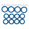 Pushrod cover seal kit, blue silicone - 48-65 Panhead; 66-E79 Shovelhead (NU)