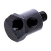 OIL PRESSURE GAUGE ADAPTER, BLACK - 84-99 B.T.(NU)