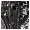 VERTICAL OIL COOLER, 6-ROW SLIM LINE - 55-83 B.T.; 82-94 FXR; 84-17 Softail; 91-17 Dyna; 84-16 FLT/Touring (excl. Twin Cooled); 86-22 XL Sportster (NU)