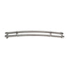 Jagg, braided 3/8" oil hose upgrade kit. Silver -