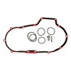 James, primary cover gasket kit. Silicone - 91-03 XL (NU)
