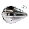 Replacement Teardrop siren cover, aluminum - All mechanical siren models