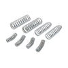 FORK SPRING SET OUTER/INNER 8 PC, CHROME - 37-52 WL,WLA; 46-48 B.T.(NU)
