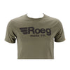 ROEG LOGO T-SHIRT ARMY