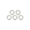 CHROME EXT. LOCKWASHER, #6 -