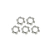 CHROME EXT. COUNTERSUNK LOCKWASHER, #6 -