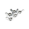 CHROME WING NUT, 3/8-16 -