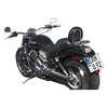 TRW 1" Roadstar Wide handlebar chrome 3" rise ABE - 82-22 H-D (excl. 08-22 e-throttle and 88-11 Springers) with 1" I.D. risers (NU)