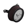 Vance & Hines, VO2 naked air cleaner kit - 18-23 Softail; 17-23 Touring; 17-23 Trikes. With round aftermarket air cleaner cover