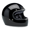 BILTWELL GRINGO HELMET GLOSS BLACK ECE & DOT