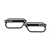 LongRide, click-on universal saddlebag brackets. 160/250mm - Universal