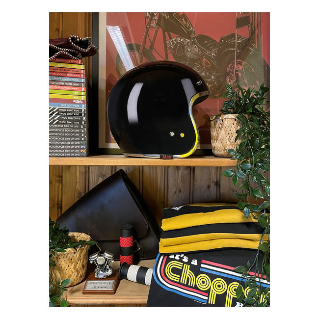 13 1/2 SKULL BUCKET HELMET BLACK – Roadside Repair Shop