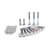 Colony, Sportster rocker box bolt kit. Hex, chrome - 57-76 Sportster (NU)