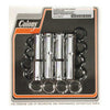 Colony, 84-99 lower pushrod cover kit. Chrome - 84-99 Evo B.T.; 86-90 Evo XL(NU)