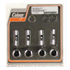 Colony, 36-39 upper pushrod cover kit. Chrome - 36-39 61" (1000cc) Knucklehead (NU)