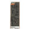 Colony, transmission mount kit. Black parkerized - 36-64 B.T.(NU)
