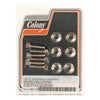 Colony, gas tank mount kit. Nickel plated. Oversize - 1918-36 all H-D; 1936-73 45" Flathead & Servi-Car (NU)