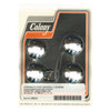 Colony, head bolt cover kit. Smooth domed, chrome - L85-17 B.T. (excl. M8); 92-22 XL; 08-12 XR1200 (NU)