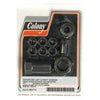 Colony, floorboard support rod mount kit. Black - All 32-73 45" & Servi-car models