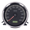 FL speedometer, '95-03 face', black. Electronic drive - 99-03 Softail (excl. FXSTD Deuce); 95-03 FLHR (NU)