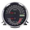 FL speedo/tachometer, '00-03 face', black. Electronic drive - 00-03 Softail (excl. FXSTD Deuce); 95-03 FLHR (NU)