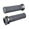ODI, V-TWIN LOCK-ON GRIPS VANS SIGNATURE, CABLE. GRAPHITE