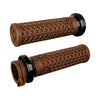 ODI, V-TWIN LOCK-ON GRIPS VANS SIGNATURE, CABLE. BROWN