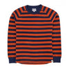 13 1/2 WAFFLE JERSEY ORANGE/NAVY