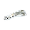 Sportster rider footpeg bracket, left. Chrome - 04-22 XL with mid controls (NU)