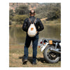 Trip Machine Trooper helmet bag vintage tan