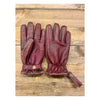 13 1/2 LOUD RIDE GLOVES BURGUNDY