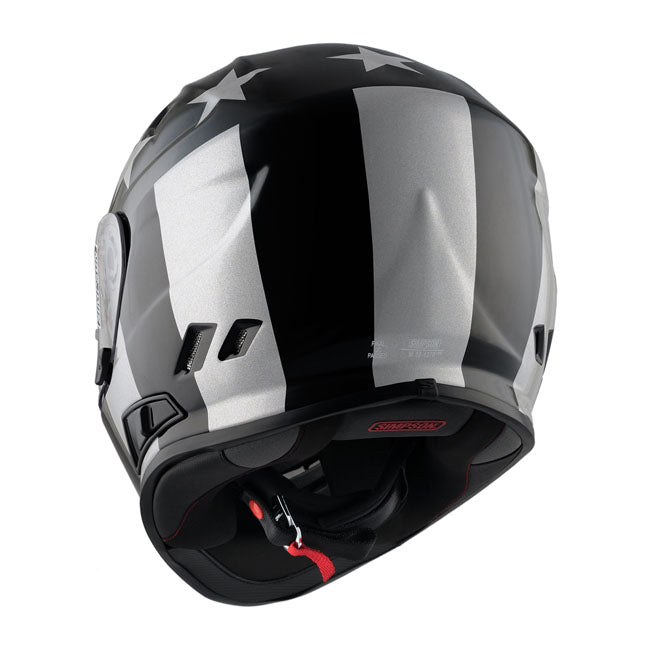 Simpson Venom helmet stingrae – roadsiderepairshop