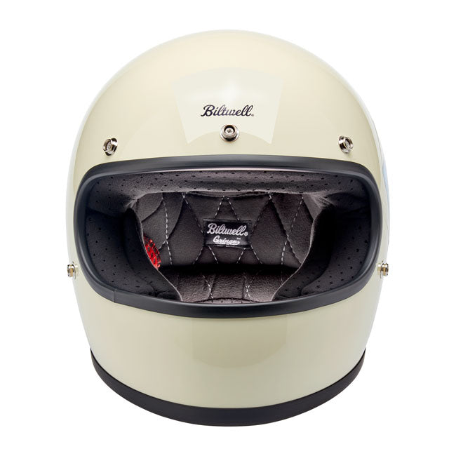 biltwell gringo goggles Biltwell Gringo Santa Cruz handmade helmet vintage white – Roadside Repair Shop