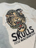 Skulls Machine t-shirt bengal off white