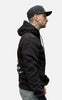Black shovel skull hooded sweat - regular fit