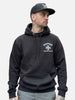 Black shovel skull hooded sweat - regular fit