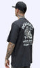 Faded shovel skull tee - oversized fit