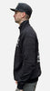 Black shovel skull half zip- comfort fit