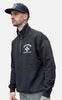 Black shovel skull half zip- comfort fit