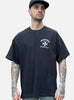 Black shovel skull tee - loose fit