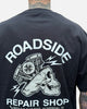 Black shovel skull tee - loose fit