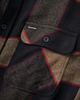 BRIXTON BOWERY L/S FLANNEL - Heather Grey/Charcoal