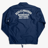 DEUS Tokyo coach jacket navy