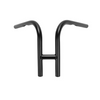 LOWBROW NARROW RABBIT EARS HANDLEBARS - 1 INCH - BLACK